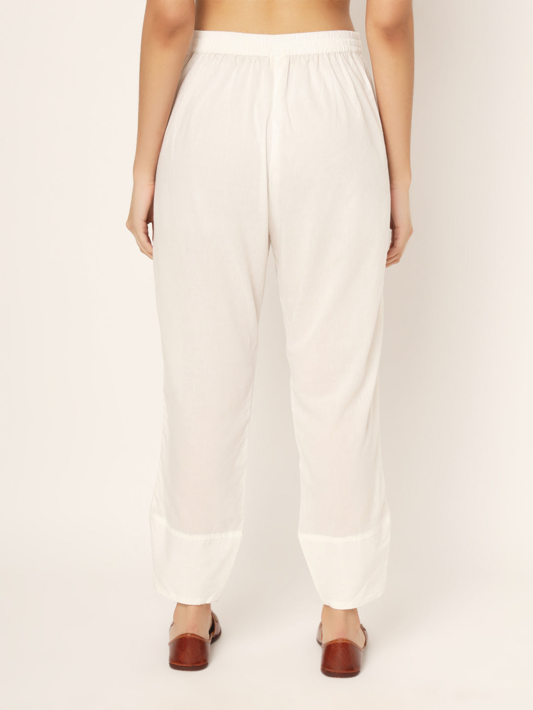 WHITE TULIP PANTS