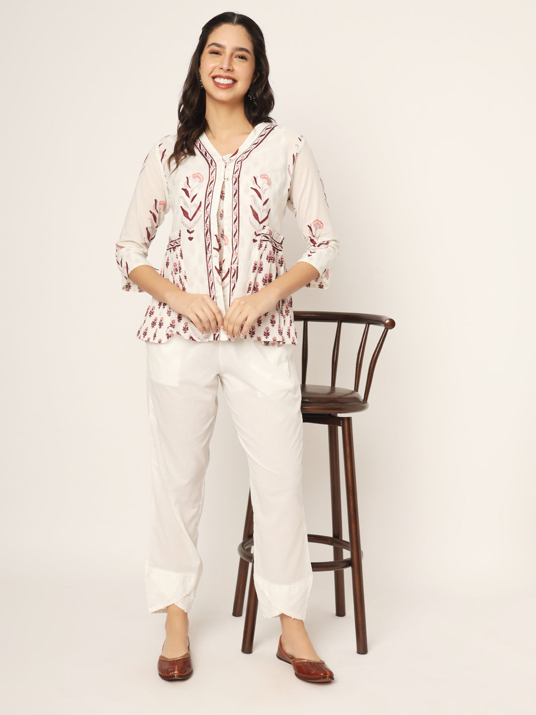 WHITE TULIP PANTS