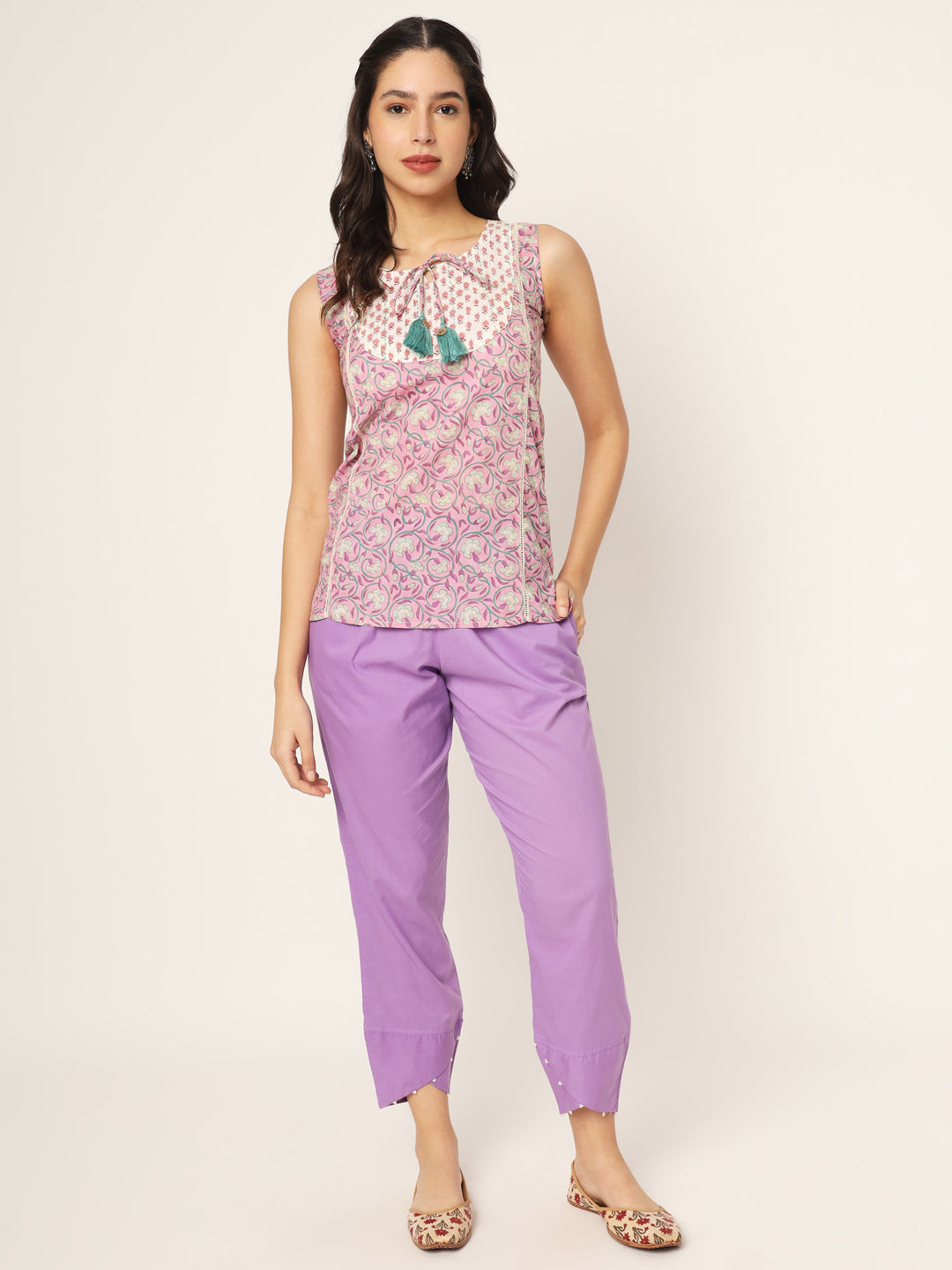 Lavender Tulip Pant