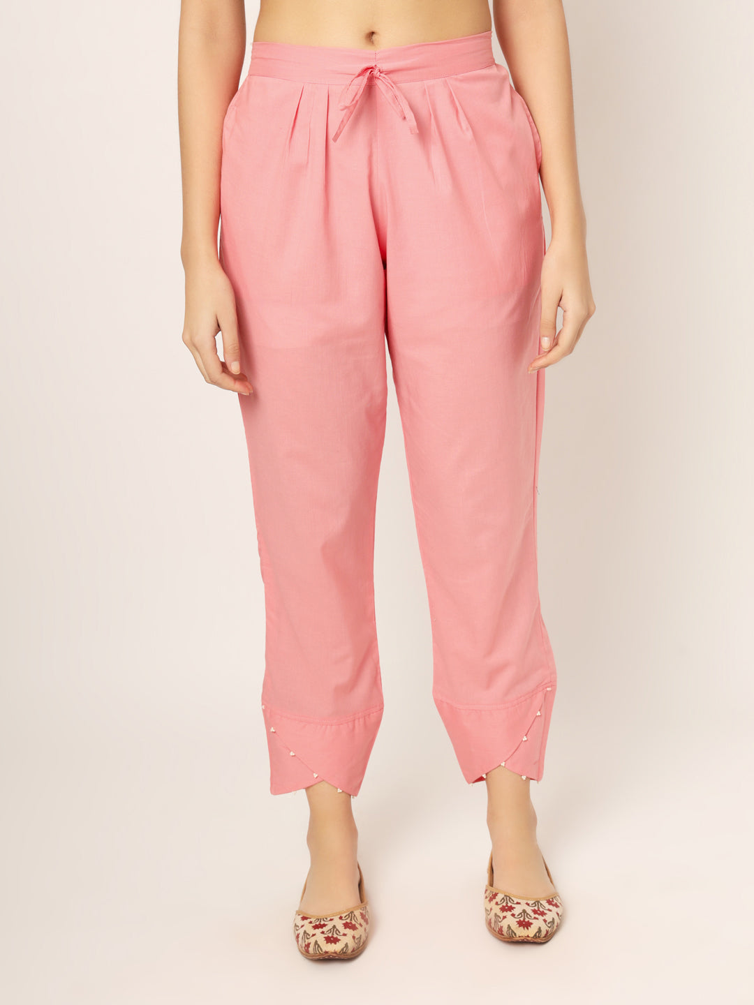 Peach Tulip Pants