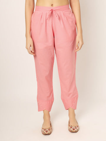 Peach Tulip Pants