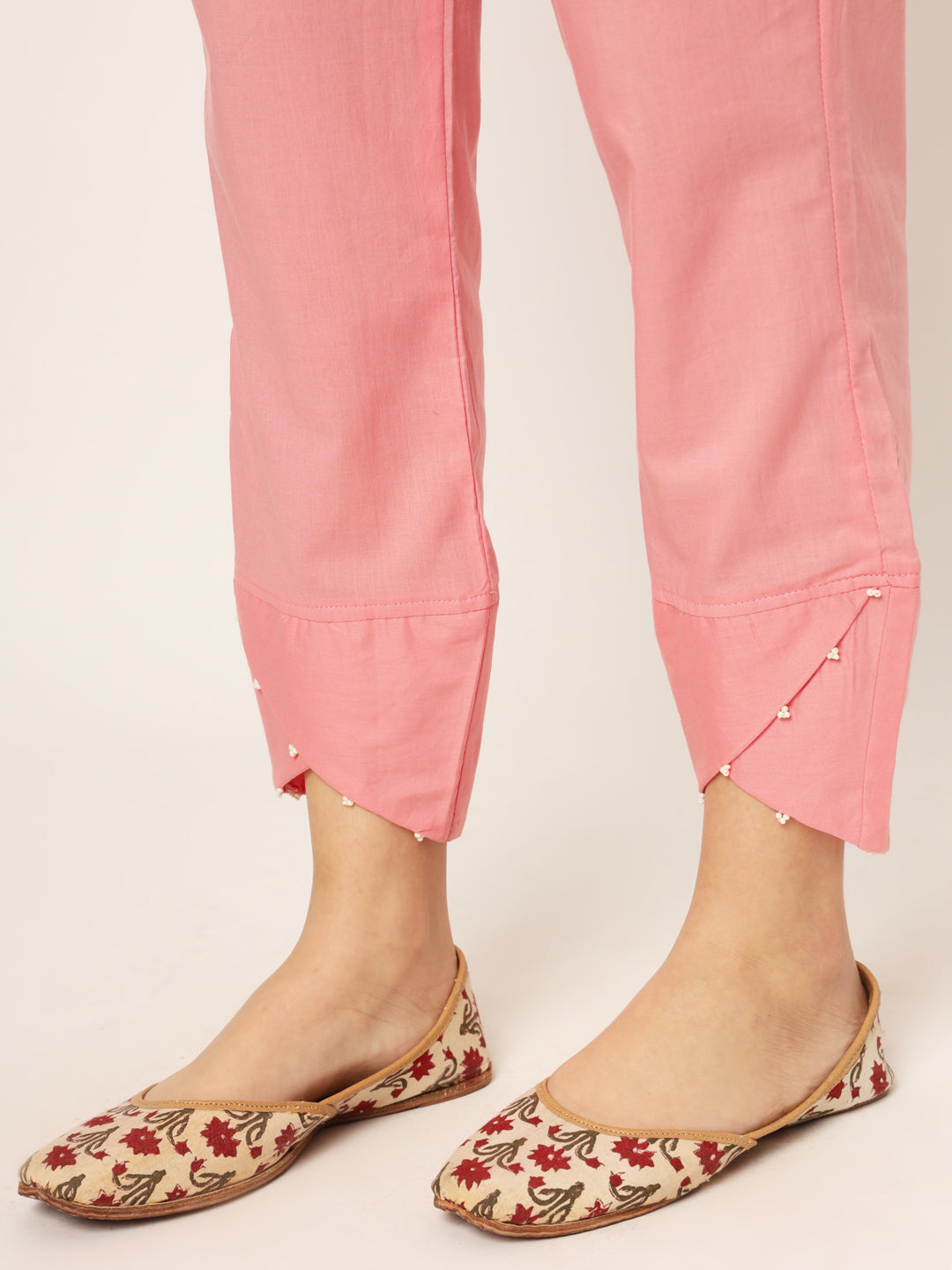 Peach Tulip Pants