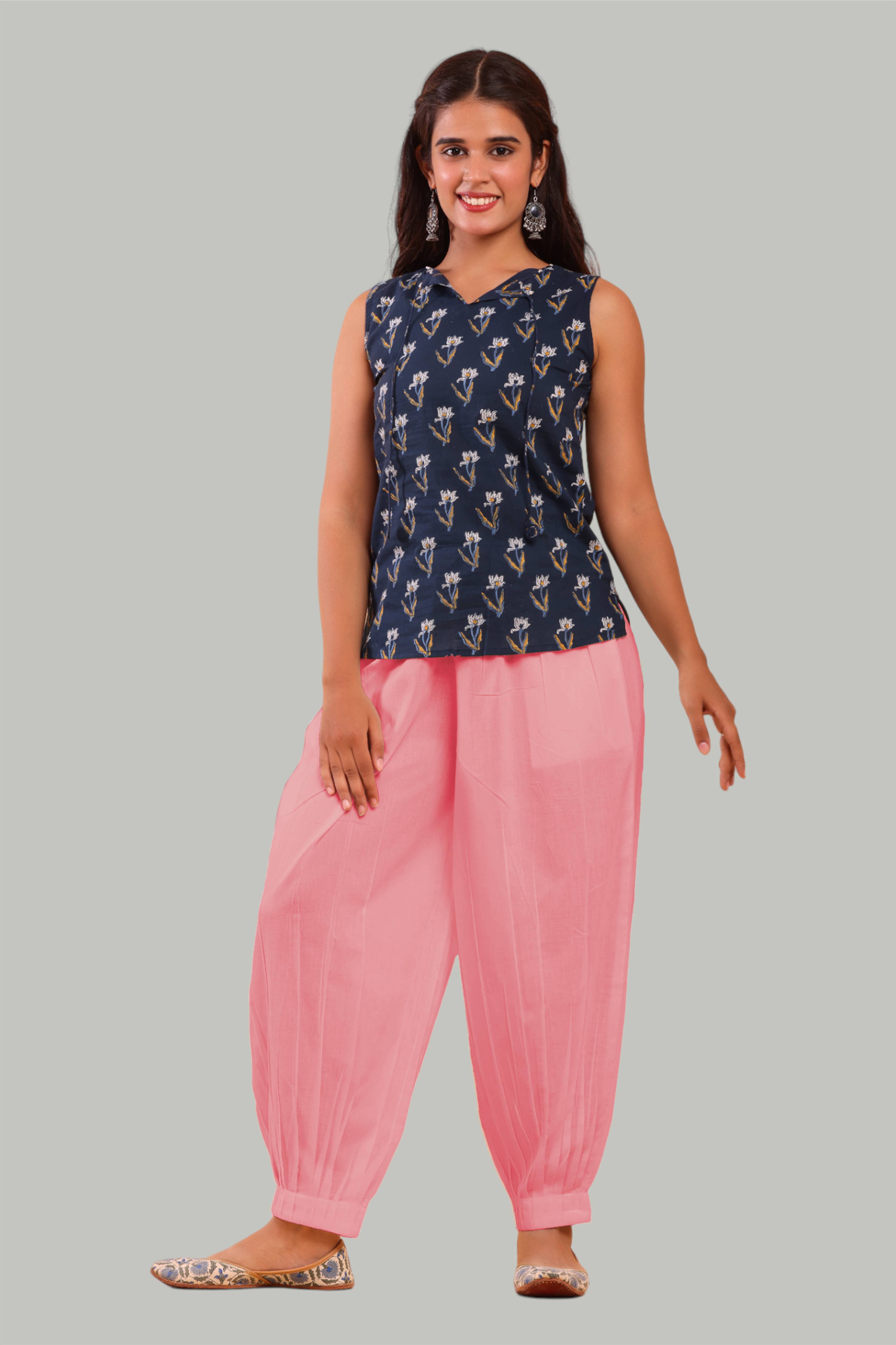 Peach Afghani Pant