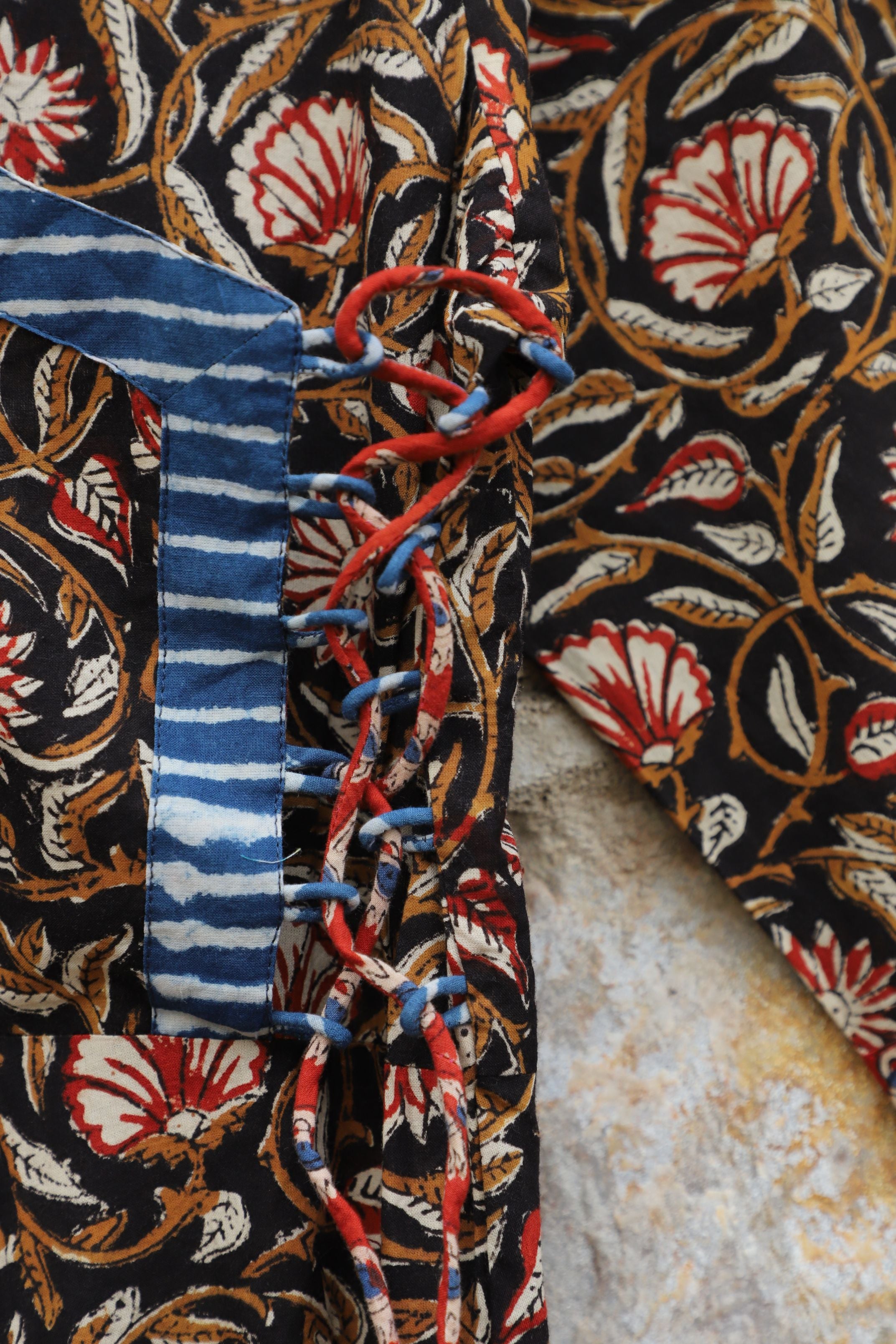 Kalamkari Angarkha Dress Cum Kurta