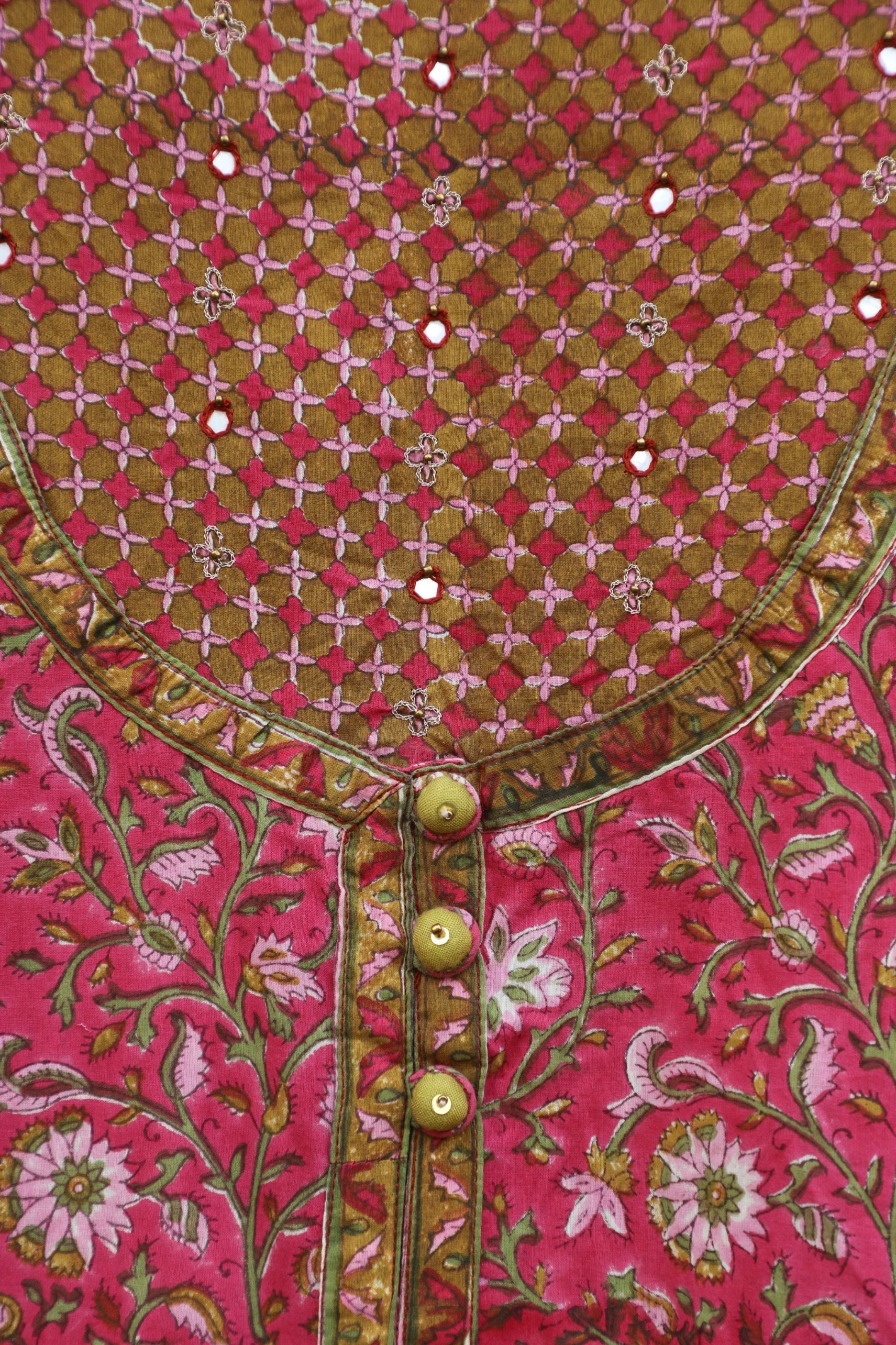 Blush Pink A line kurta
