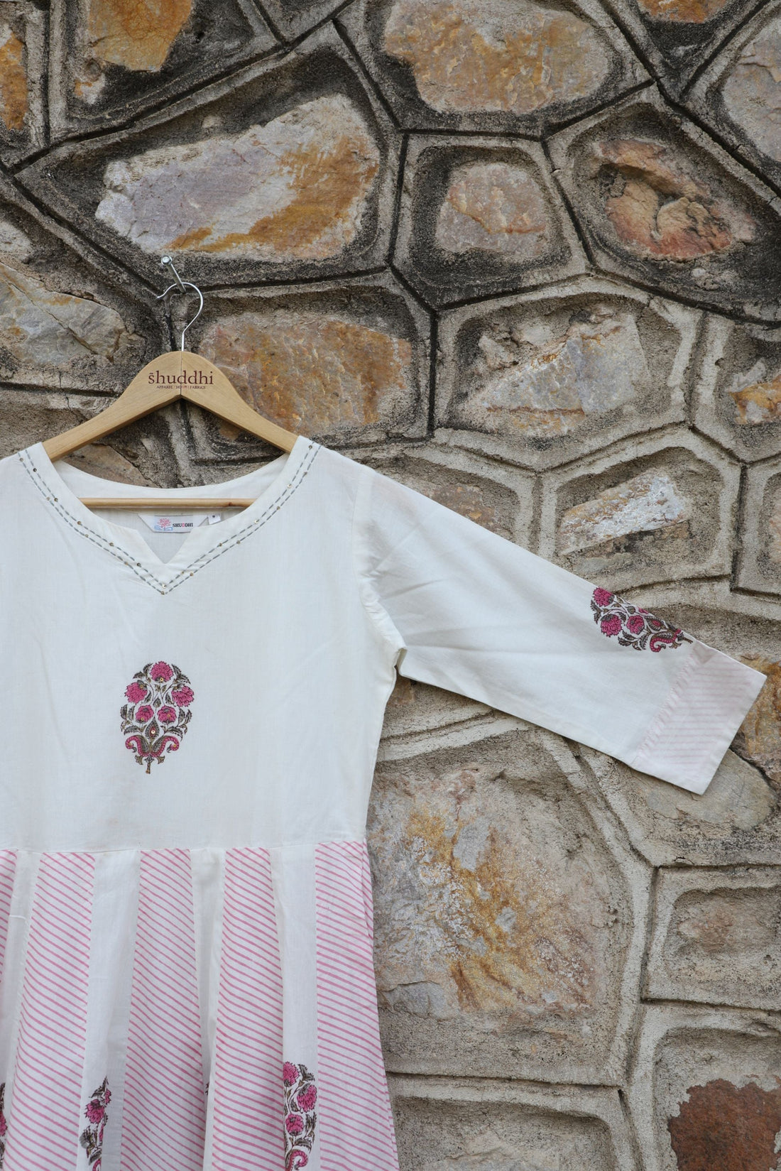 Pastel Pink Anarkali Dress