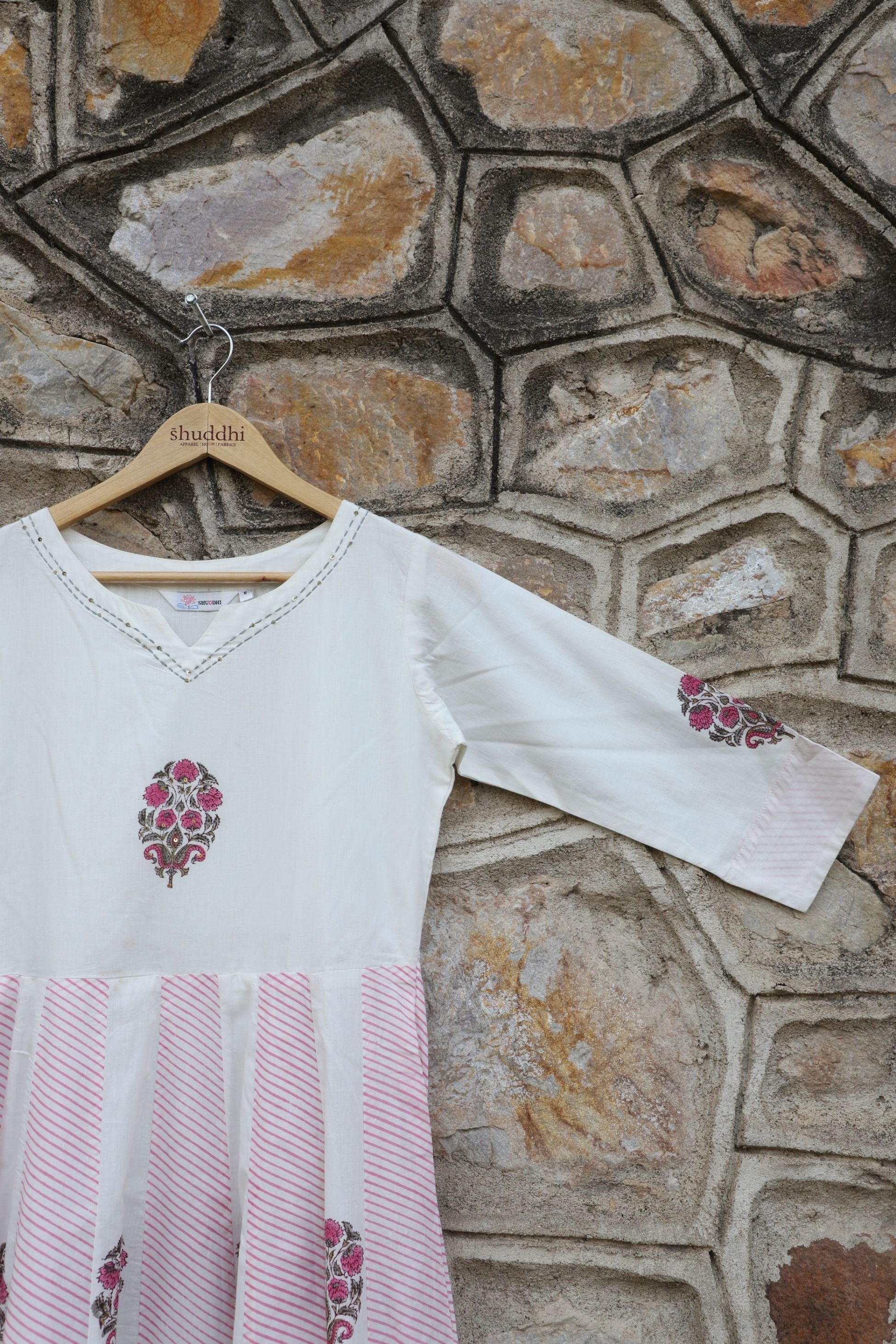 Pastel Pink Anarkali Dress